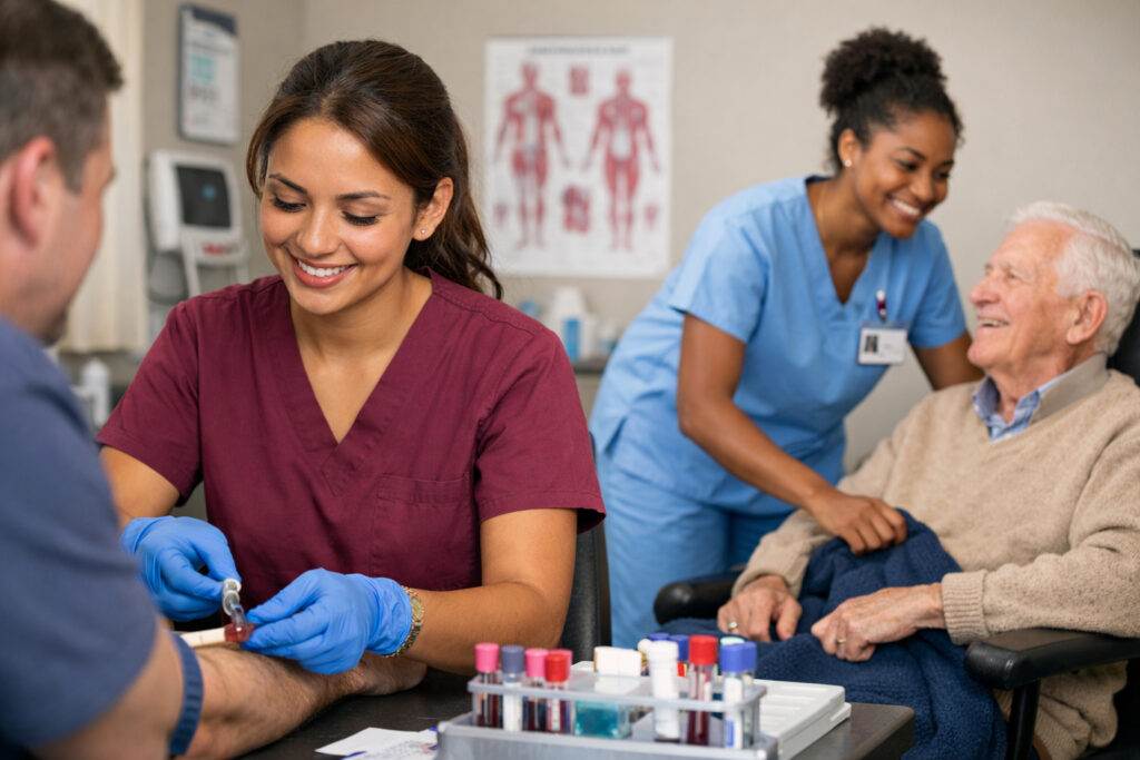 Phlebotomist vs CNA